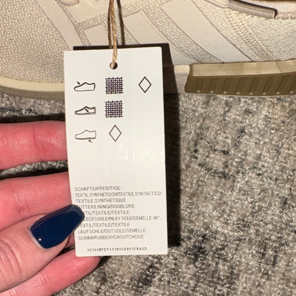 adidas Cream Athletic Shoes - Picture 5 of 8